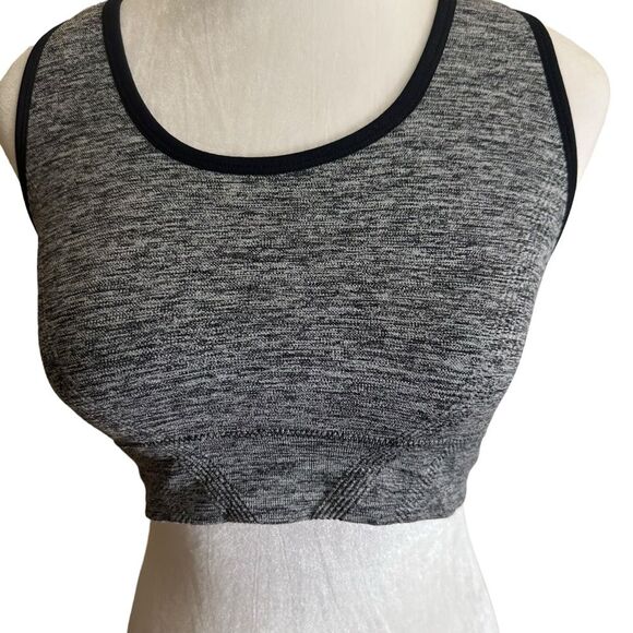 Ryka Other - Ryka Gray and Black Stretchy‎ Sports Bra Size Large